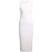 Adidas adidasVESTIDO ALL SZN RIB M Off White Mujer