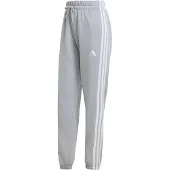 Adidas Pantalón deportivo 'Essentials' gris claro / blanco