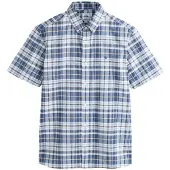 Next Camisa azul / azul oscuro / blanco