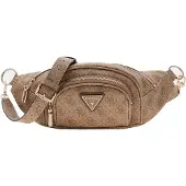 GUESS Bolso de hombro 'Latona Belt Bag' marrón claro