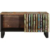 Syfax Mesa de centro madera maciza de acacia 80x51x40 cm