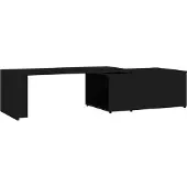 Syfax Mesa de centro madera contrachapada 150x50x35 cm