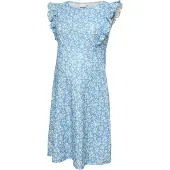 Mamalicious Vestido de verano 'MLEveline' marfil / azul moteado