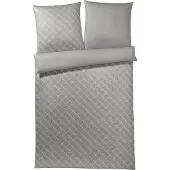 JOOP! Funda de edredón gris