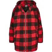 Urban Classics Chaqueta de entretiempo granadina / rojo rubí / negro