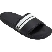 Quiksilver - Rivi Slide - Sandalias size 43, negro/gris