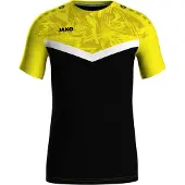 Jako Camiseta funcional lima / negro / blanco