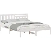 Syfax Estructura de cama 160 x 200 cm Madera de pino macizo
