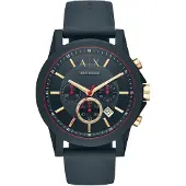 Armani Exchange Cronógrafo deportivo Black Tech AX1335