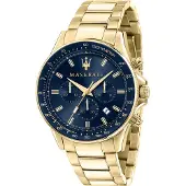 Maserati Reloj analógico oro