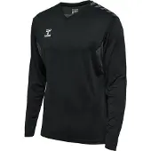 Hummel Camiseta funcional 'Authentic' gris / negro / blanco