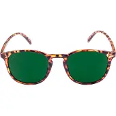 MSTRDS Gafas de sol 'Arthur' marrón rojizo / cognac / verde
