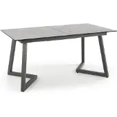 Halmar Mesa extensible Tiziano - gris / gris oscuro
