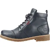 Rieker Botines con cordones navy / rojo carmesí