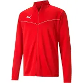 Puma Chaqueta deportiva 'TeamRise' rojo / blanco