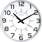 Unilux Pila Silenciosa Incluye Reloj De Pared 375 Cm
