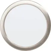 Eglo Fueva 5, foco empotrable, LED, 220-240 V, acero, blanco