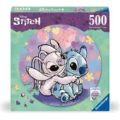 Ravensburger Rompecabezas Redondo Stitch 500 Piezas