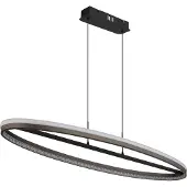 Globo Lighting Lámpara colgante , metal negro mate, con tecnología LED