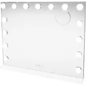 Monster Espejo LED con Bluetooth - 58 x 46 cm