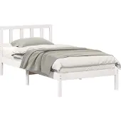 Syfax Estructura de cama 75 x 190 cm Madera de pino macizo