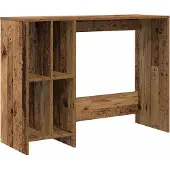 Syfax Escritorio madera ingeniería madera envejecida 102,5x35x75 cm