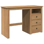 Syfax Escritorio PANAMA madera maciza de pino 112x45x75 cm