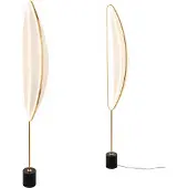 Toolight Lámpara De Pie G126-F Led Golden21X24X159Cm
