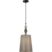 ITALUX NEROM PND-22374C-BK, lámpara colgante