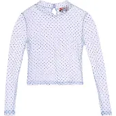 MyMo ROCKS Camiseta 'Rocks' azul / negro / transparente