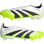 Adidas adidasBota de fútbol Predator League Laceless multisuperficie 45 1/3 Cloud White / Core Black / Lucid Lemon Unisex
