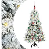 Syfax Árbol de Navidad artificial con ramas articuladas 150 cm
