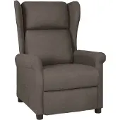 Sonstiges Sillón reclinable de tela verde oscuro