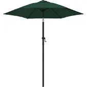 Syfax Sombrilla de aluminio verde 200x224 cm