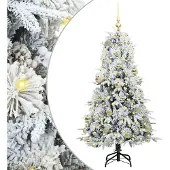 Syfax Árbol de Navidad artificial con ramas articuladas 150 cm