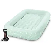 Intex Colchón inflable para bebé + bomba 66810
