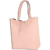 Toscanto Bolso de hombro rosa claro