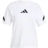 Adidas Camiseta funcional 'Z.N.E.' negro / blanco