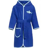 Playshoes Albornoz azul cobalto / azul pastel