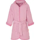 Playshoes Albornoz 'Einhorn' amarillo moteado / rosa