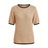 Imily Bela Jersey albaricique / negro