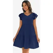 Imily Bela Vestido azul oscuro