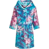 Playshoes Albornoz azul / turquesa / rosa / magenta