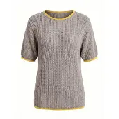 Imily Bela Jersey amarillo / taupe