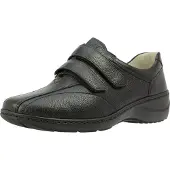Waldlaufer Zapatillas 'Slipper Damen 607302-172/001 Echtleder in schwarz' negro