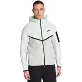 Nike Sudadera con cremallera 'Tech Fleece' menta / negro