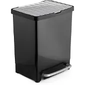 TATAY Cubo De Basura De Reciclaje Con Pedal