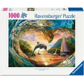 Ravensburger Salto Del Corazón Del Delfín 1000p (12001711) Puzzle