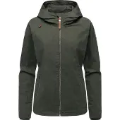 Ragwear Chaqueta funcional 'Dizzea' verde oscuro