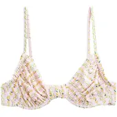 Next Top de bikini verde oscuro / naranja / rosa / rosa